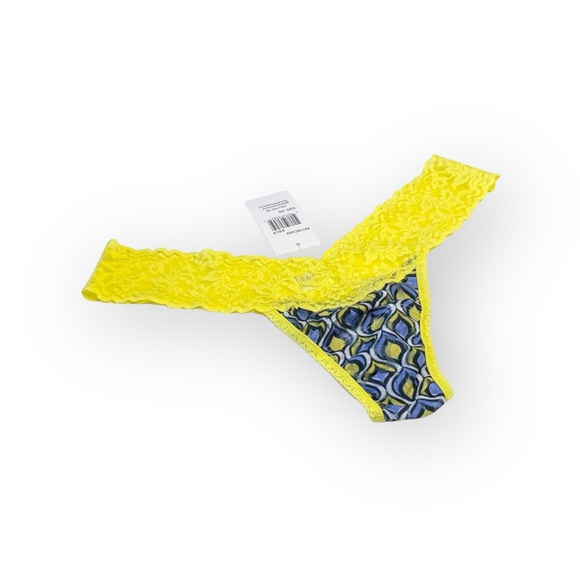 new Hanky Panky ☮︎︎ Iconic Low Rise Lace Thong ☮︎︎ Ashram Geo Print ☮︎︎ XS S M L - Picture 6 of 15